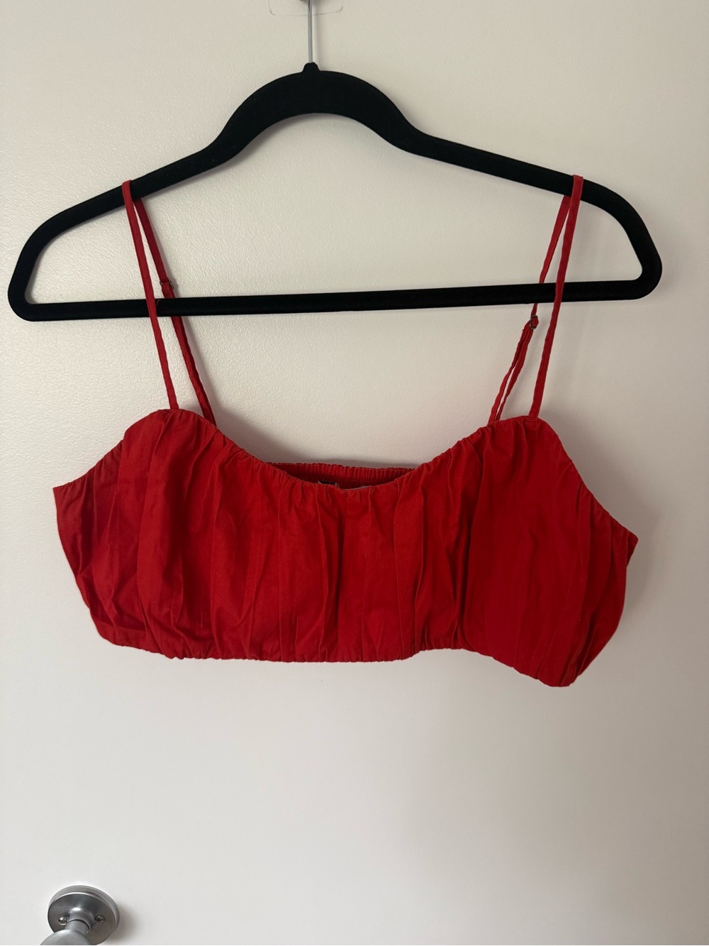 Abercrombie red bra top